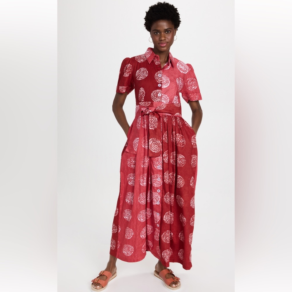 Elisamama Asake Patterned Maxi Dress